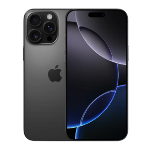 New iPhone 16 Pro Max 256GB, 512GB or 1TB Black Titanium | iKlinic